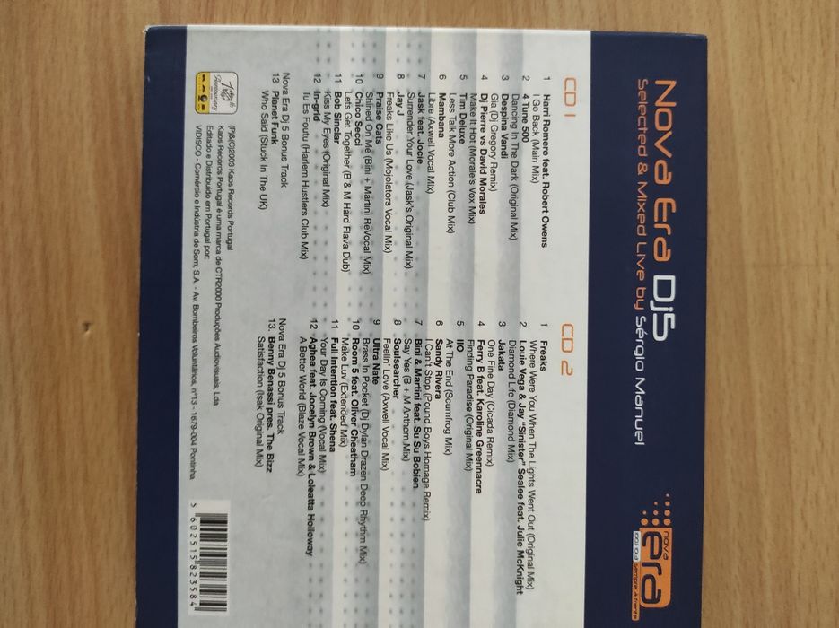 Nova era dj 5 CD raro duplo