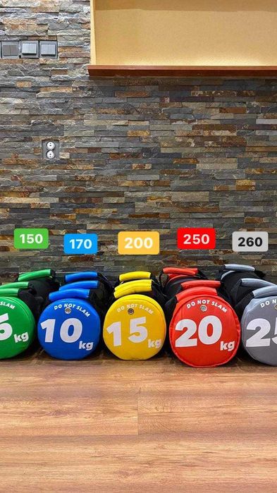 Power Bag Sand Bag Obciążenie Torba z Uchwytami Nowe Siłownia Crosfit