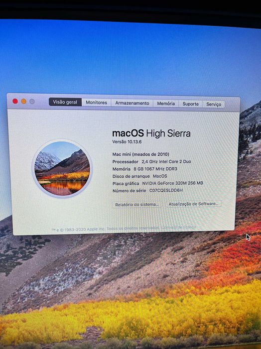 Mac Mini Mid 2010 SSD 256GB+HDD 500 GB/ 8 GB RAM