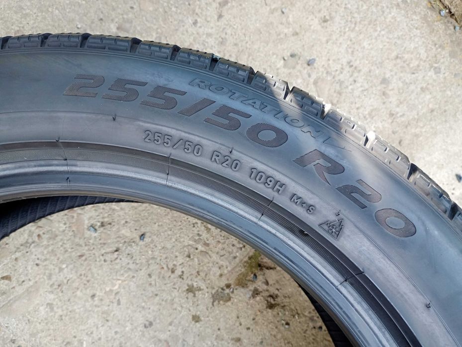 255/50 r20    4шт. Pirelli 20р. зима шини резина 255 50 20 (w75*432)