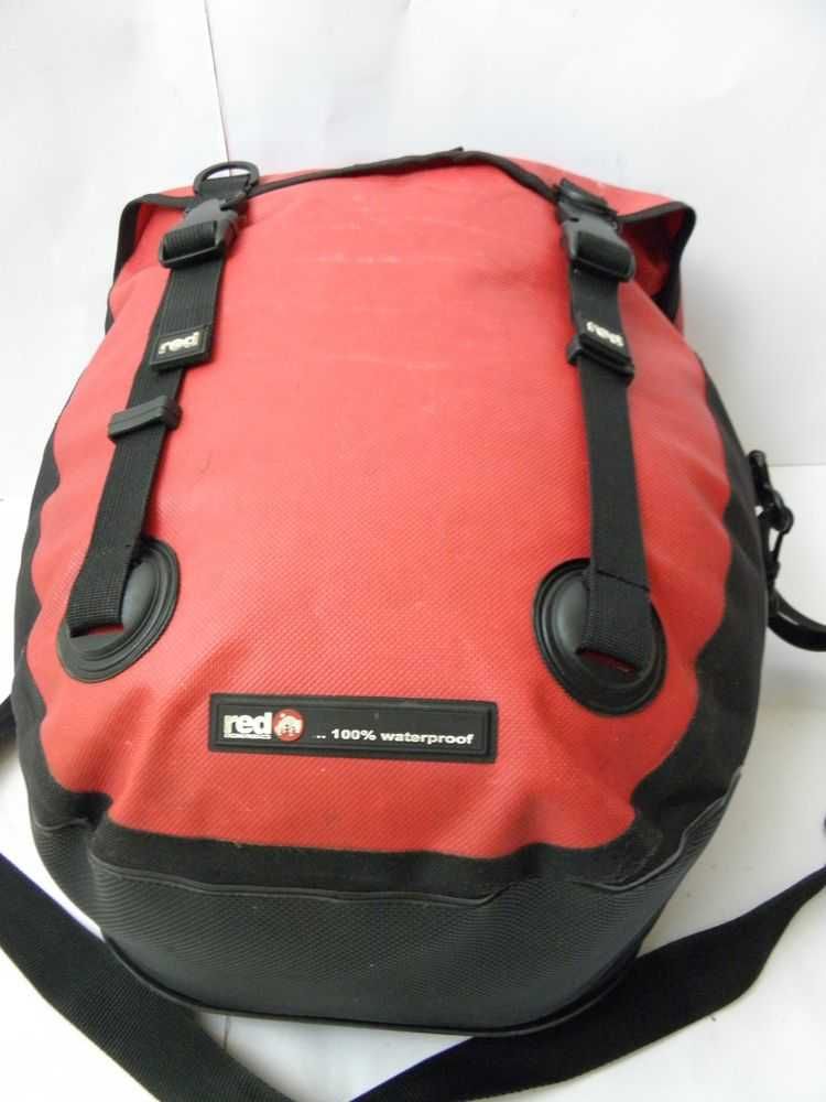 Sakwa torba bag rowerowa RED waterproof 40x33x18cm