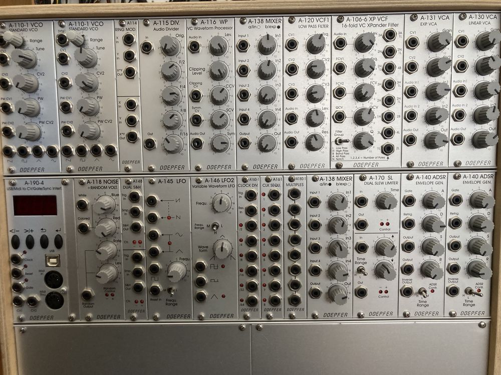 Doepfer A-100bs2 modular system