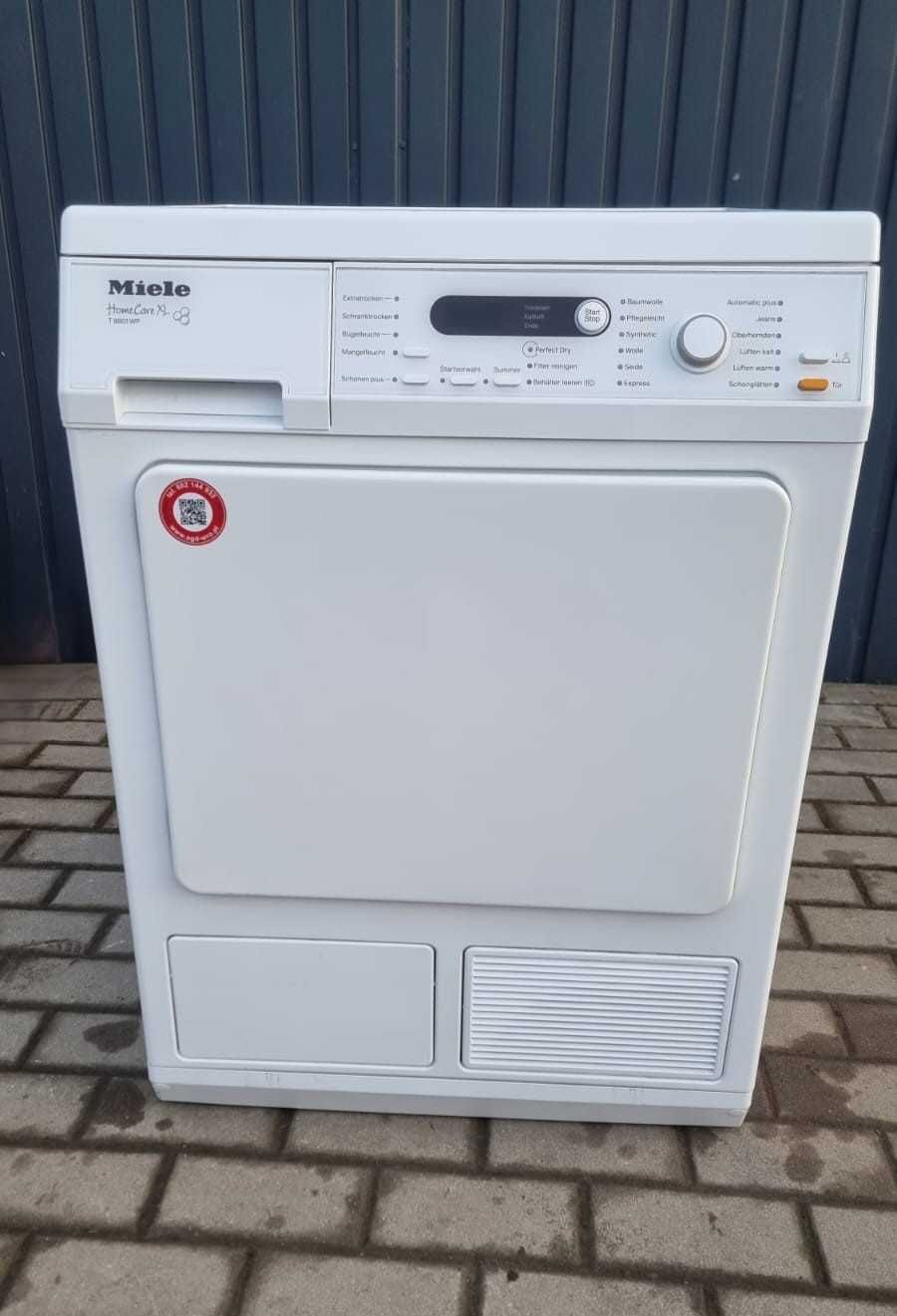 Suszarka kondensacyjna Miele T 8801 WP HomeCare XL, T 8827 WP, 7kg