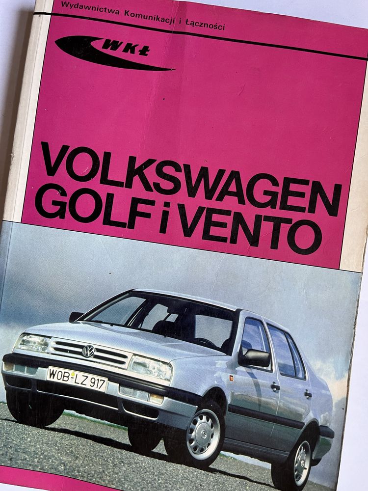 Ksiazka Sam Naprawiam Volkswagen Golf Vento