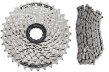 Kaseta Shimano Alivio CS-HG51 8 rzędów 11-32T+ łańcuch shimano