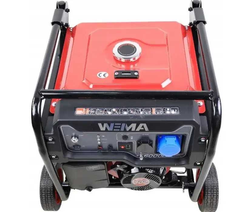 Генератор бензиновий WEIMA 7.2/7.4 кВт, 25 л, 4-тактний, однофазний