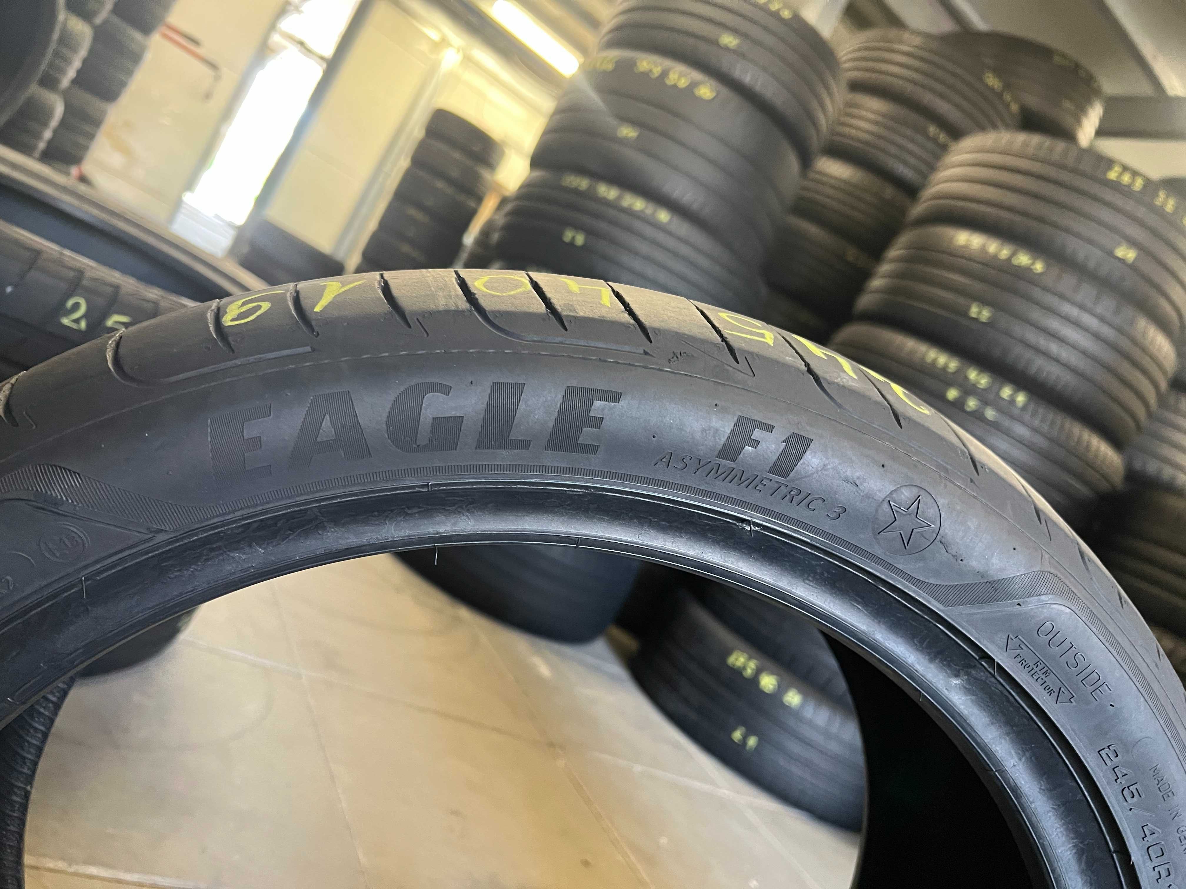 Opona letnia 245/40/R19 Goodyear Eagle F1 Asymmetric 3 / 2022r - 1 szt