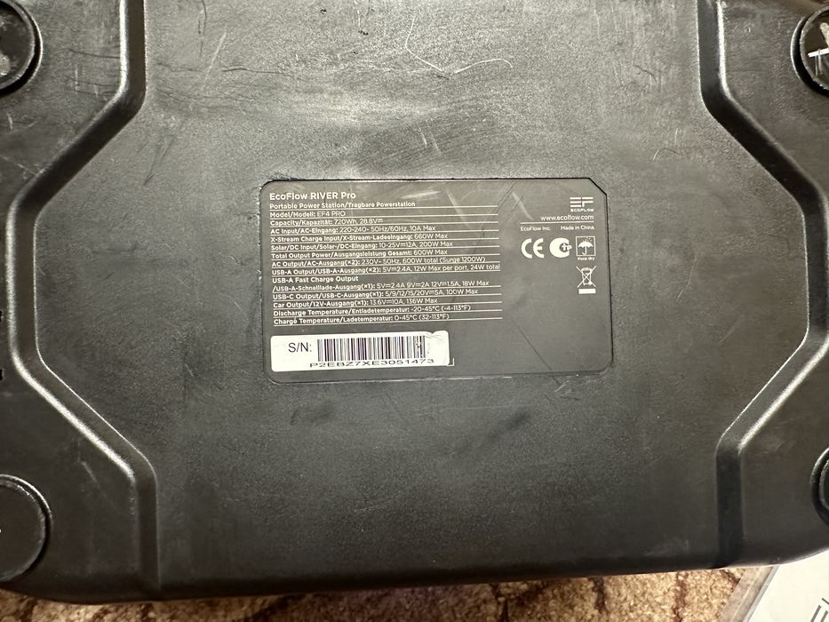 Зарядна станція Ecoflow River PRO EU 720Wh 220v