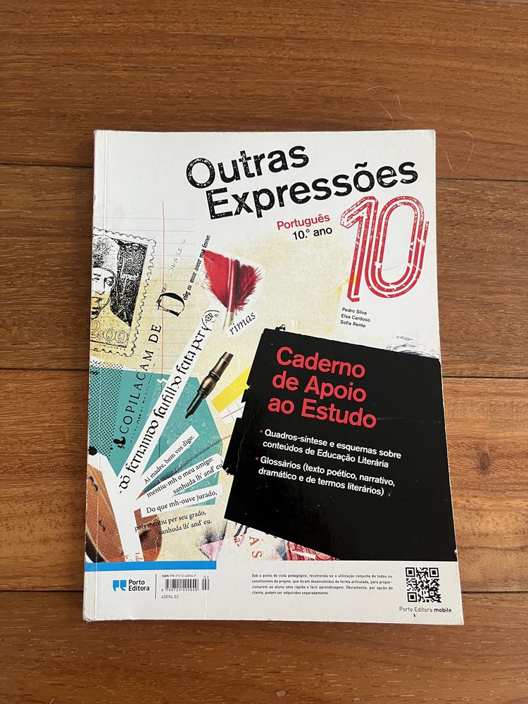 caderno de atividades português 10° ano “outras expressões”