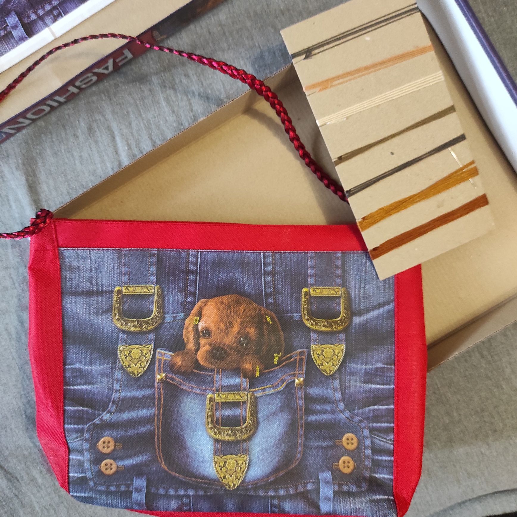 Творчий набір для дівчинки сумка для вишивки гладдю на подарунок