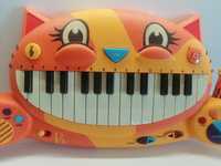 Piano Gato com microfone