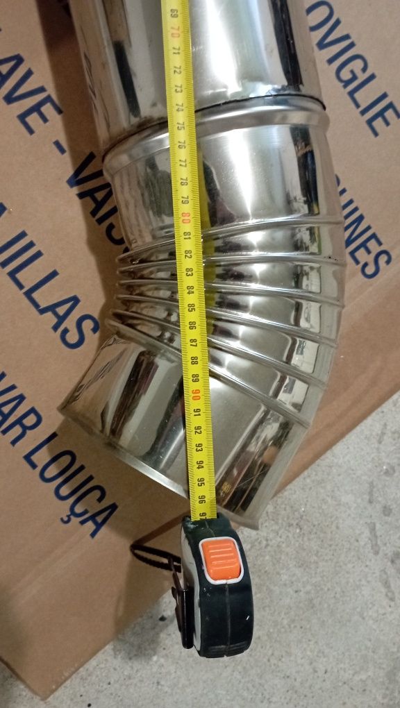 Tubo em inox 150mm