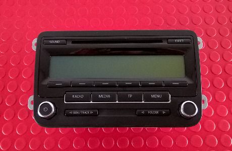 Rádio - 5P0035186 - SEAT LEON (1P1)