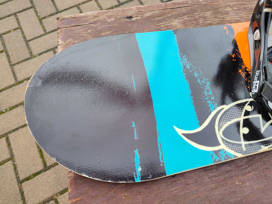 Deska snowboardowa 128 Firefly Twin wiązania Burton Snowboard 128