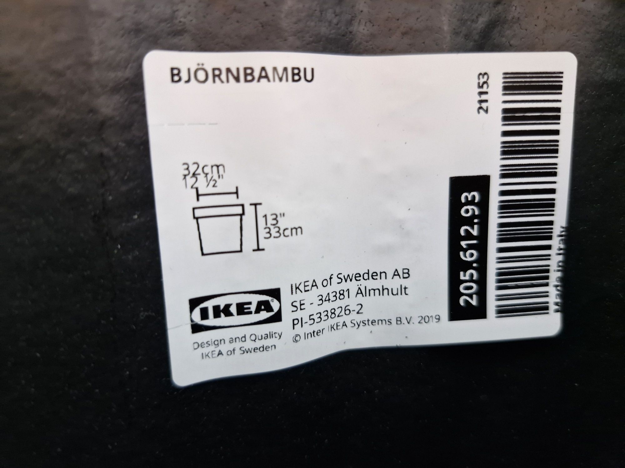 Duża Donica do Roślin IKEA Bjornbambu