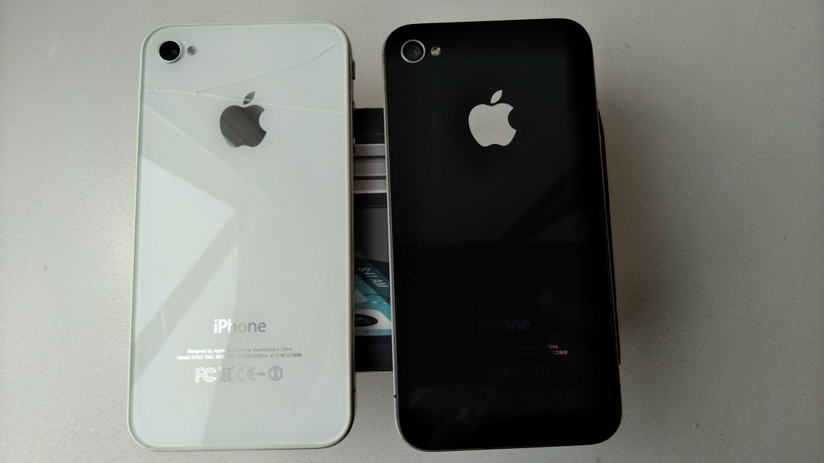 Аррle iphone 4 4/8 чорний, iphone 4 4/16 білий