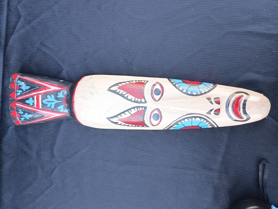 Drewniana afrykańska maska