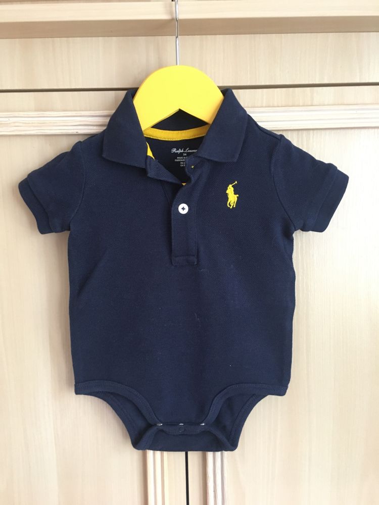 Ralph Lauren body chłopiec trzy miesiące 62 68 nowe