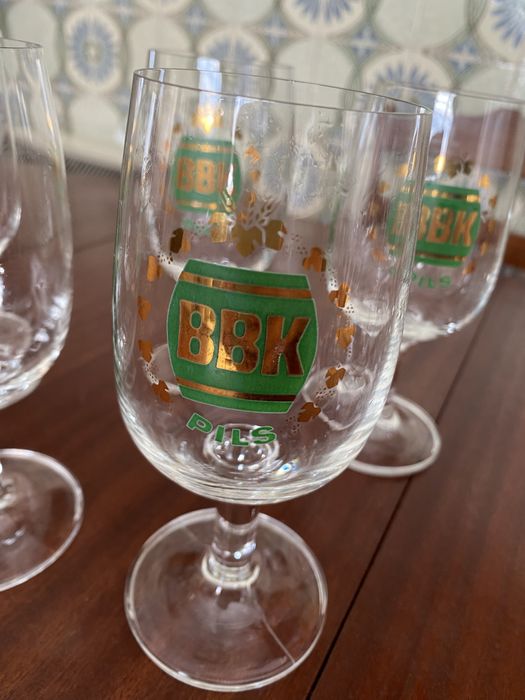 Conjunto de 6 copos de cerveja
