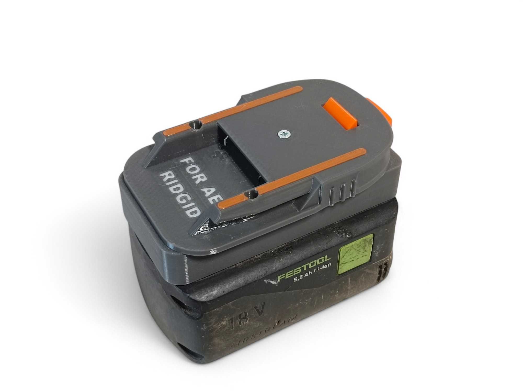 Adapter AEG Ridgid na baterie Festool przejściówka