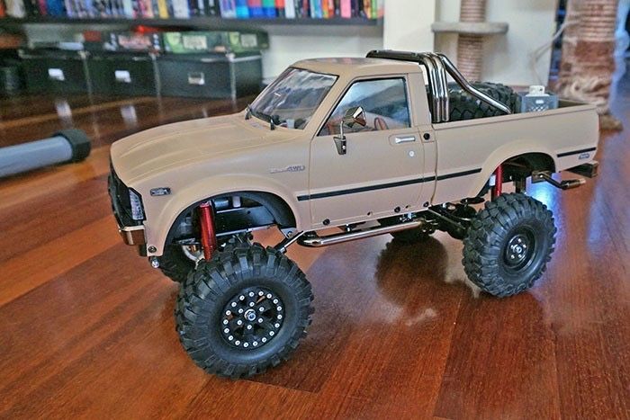 Karoseria Totoya Hilux - kabina, rc trial, buda, hardbody