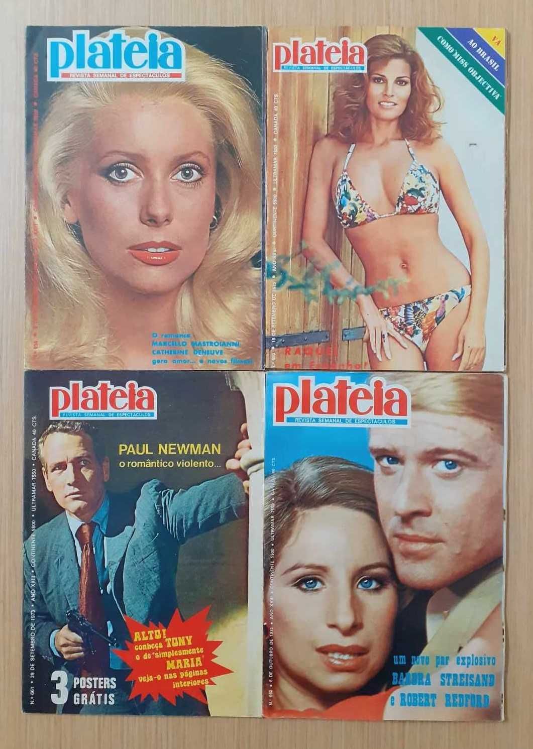 Revistas Plateia de 1973 (Lote 8)