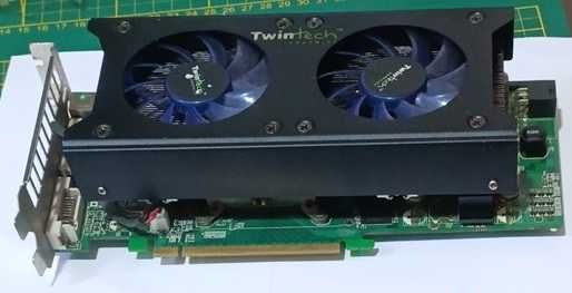 Placa grafica NVIDIA Geforce 9800 GT 620 MB - Aproveitamento do Cooler