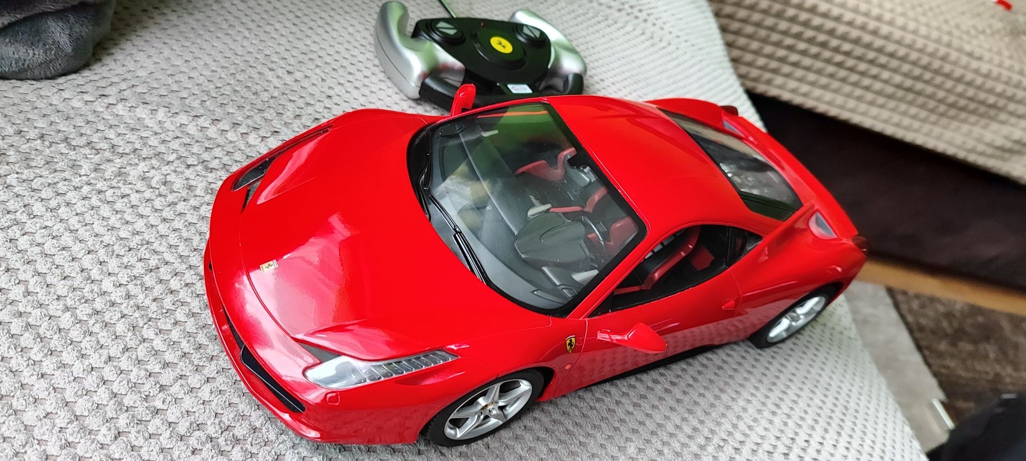 Auto zdalnie sterowane Ferrari 458 Italia Rastar 1:14 stan b/d