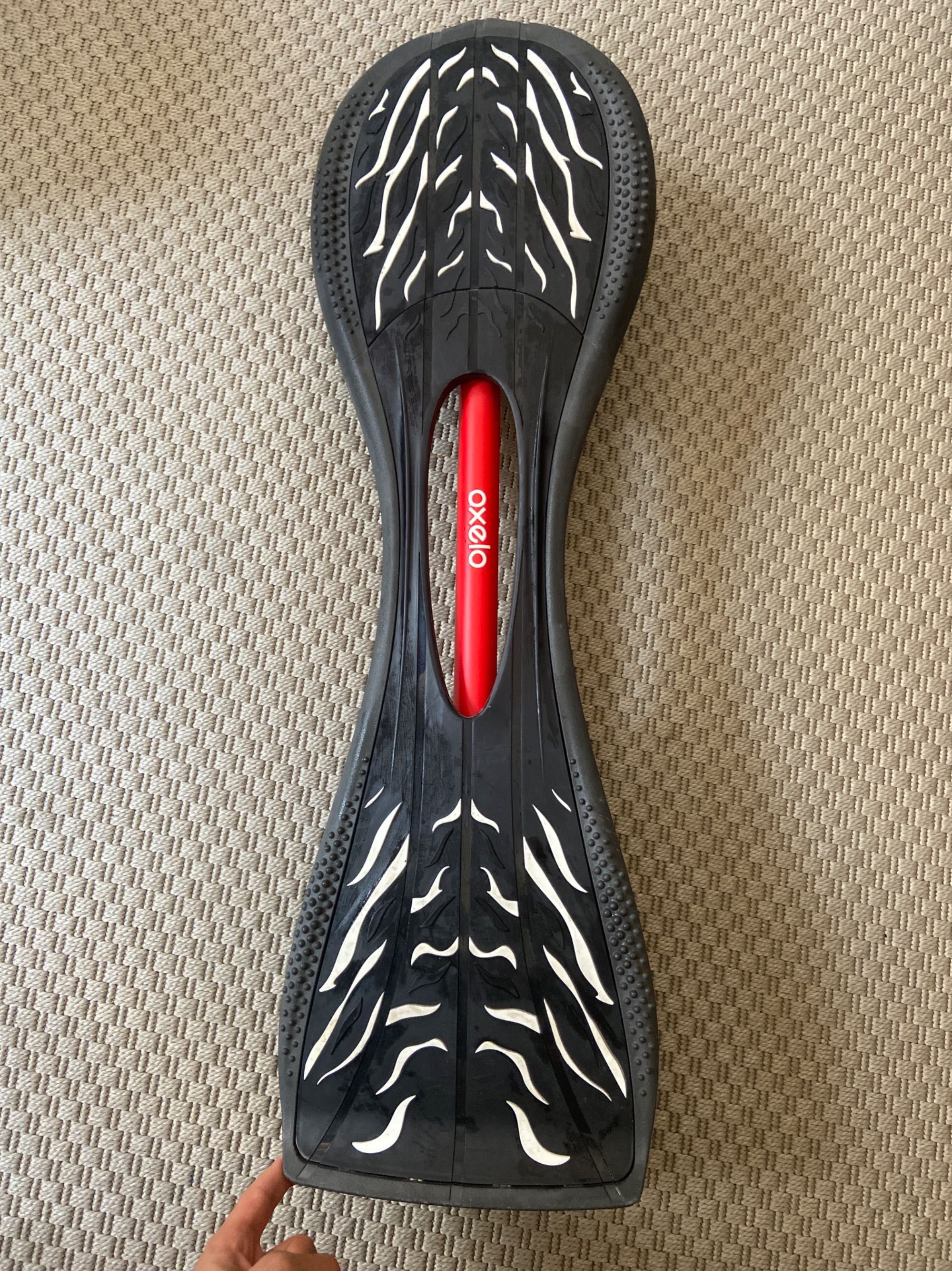 Waveboard oxelo preto branco e cinza