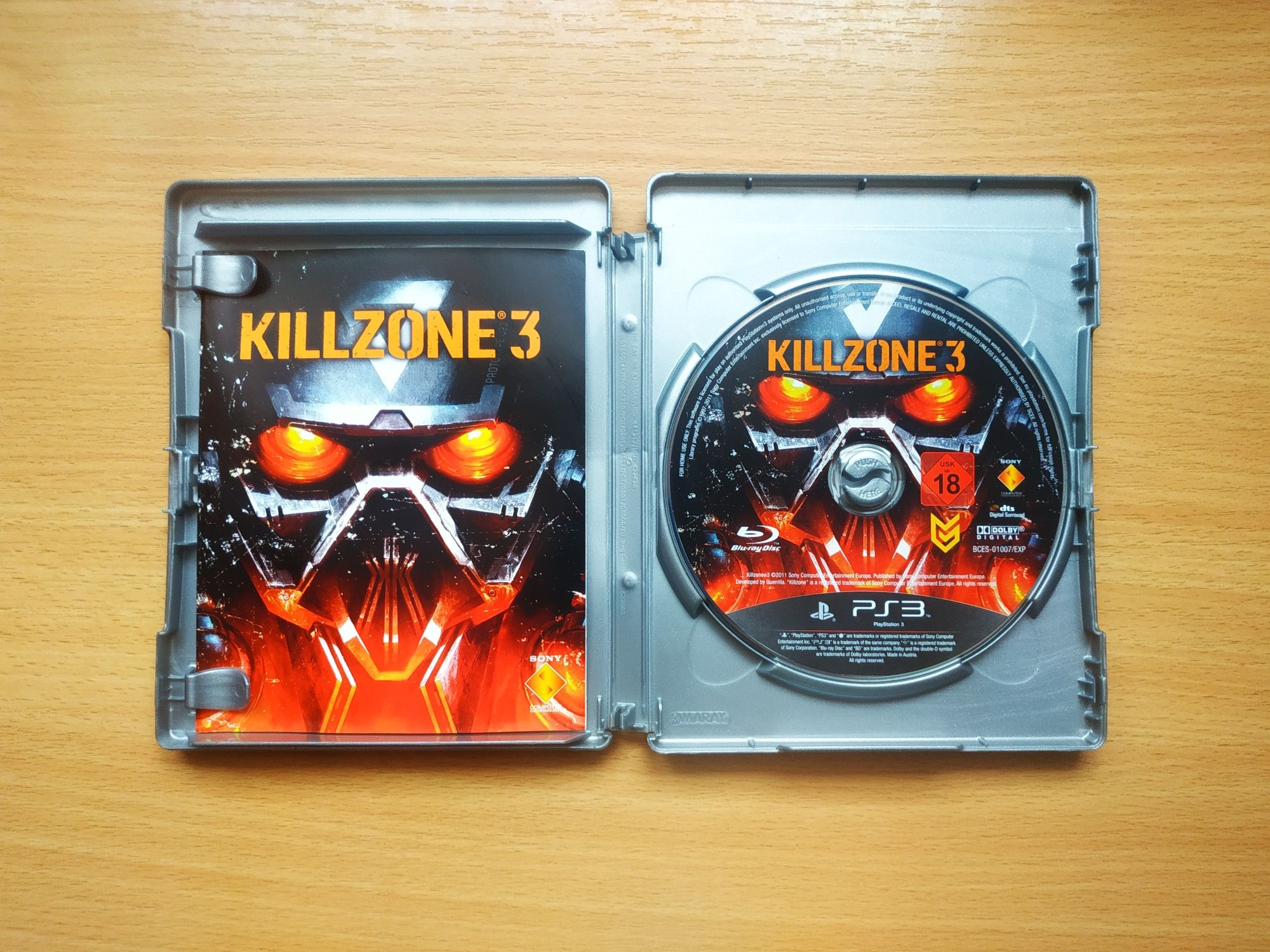 Killzone 3 ps3, pl, stan bardzo dobry, możliwa wysyłka przez olx