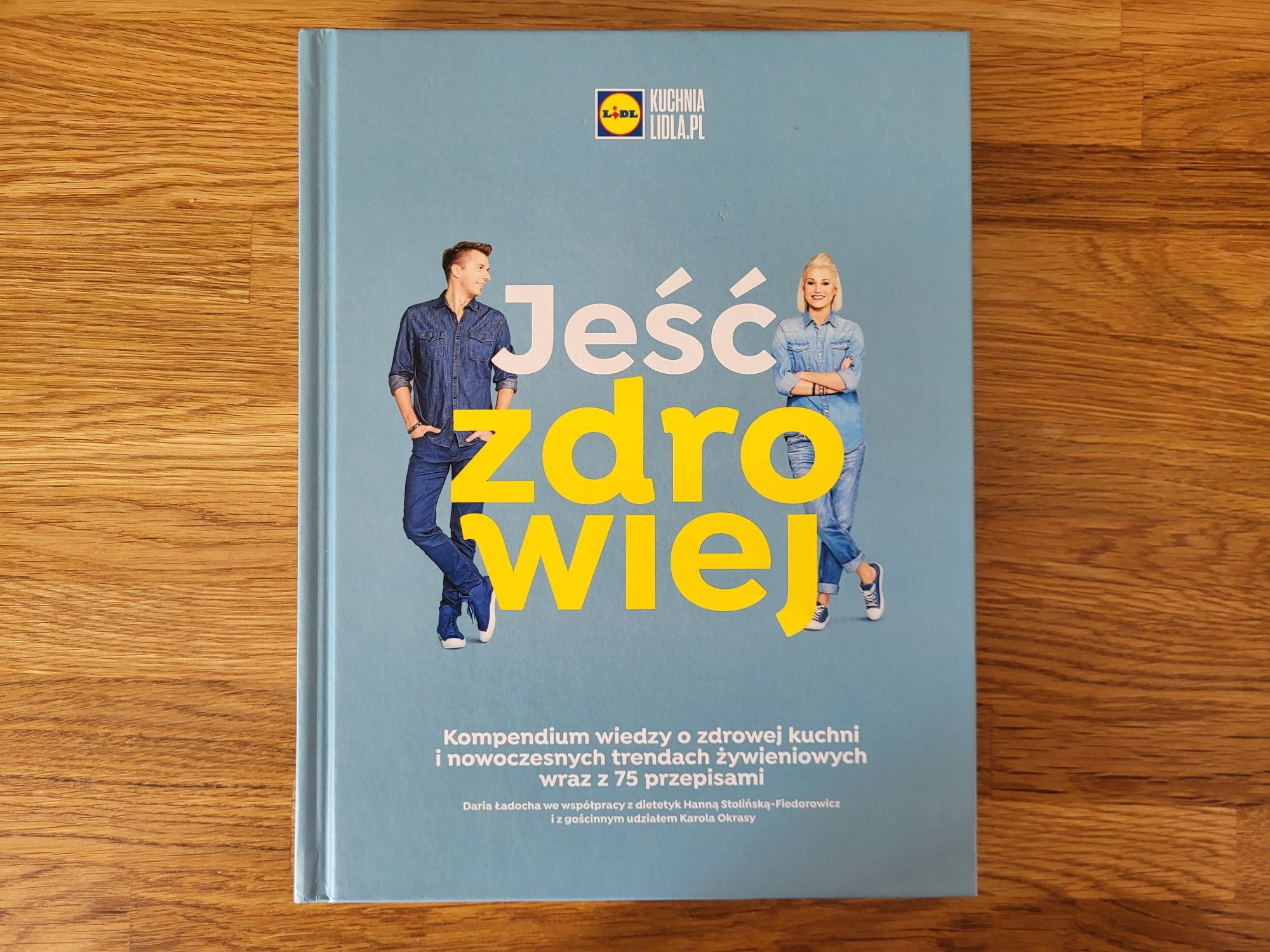 3x Książka Kuchnia Polska Lidl Jeść zdrowiej Karol Okrasa Paweł Małeck