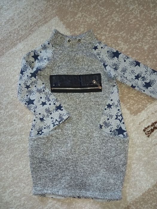 Сукня туніка дитяча на флісі