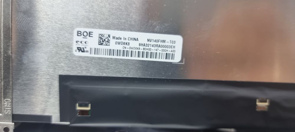 Дисплей з сенсором. NV140FHM -T03 dell 5411