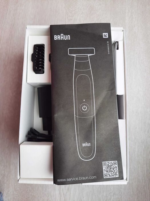 Електричний тример для бороди зі змінними насадками Gillette