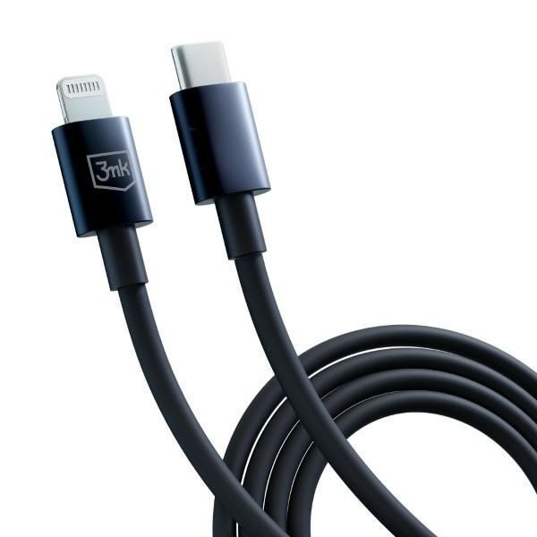 3Mk Hyper Cable Usb-C - Lightning 20W 1.2M Czarny/Black Kabel