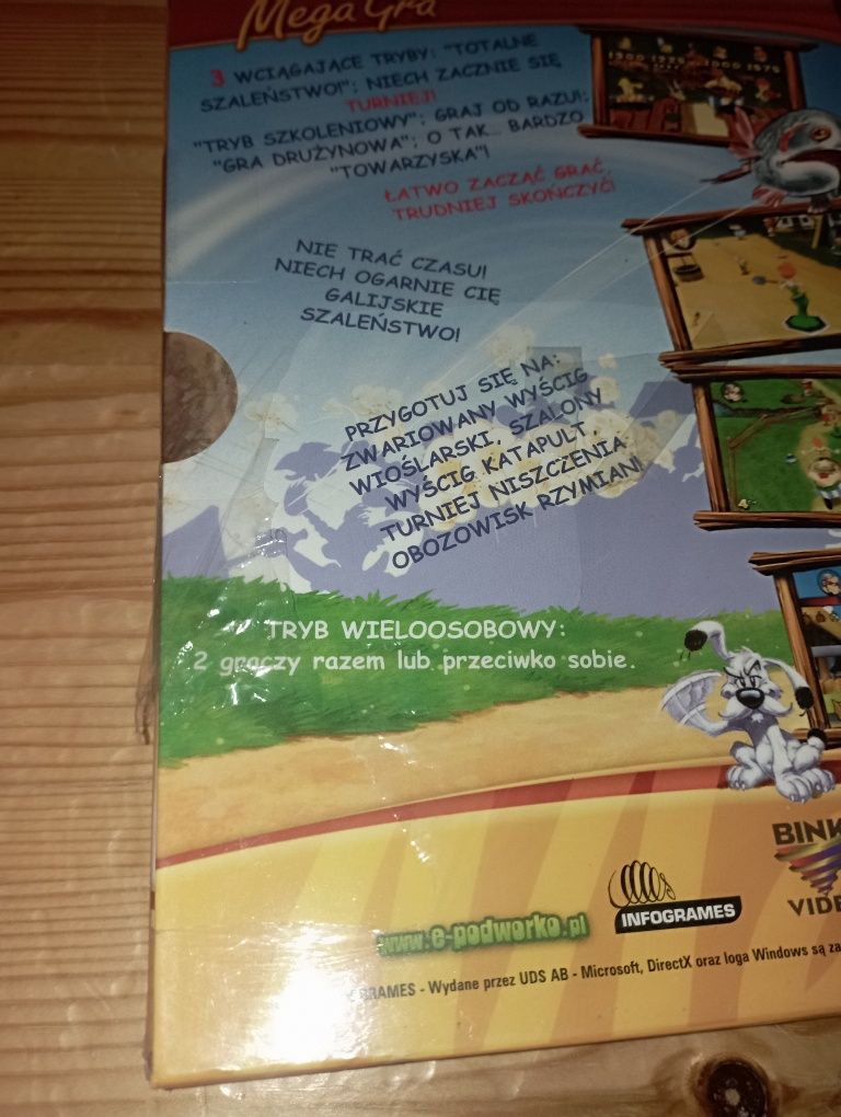 Asterix Mega Szaleństwo. PC PL NOWA FOLIA