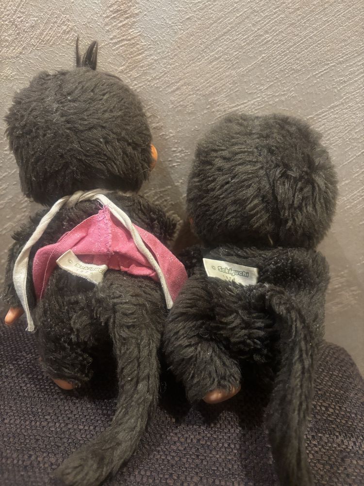 Stare kultowe malpki Monchhichi 1974