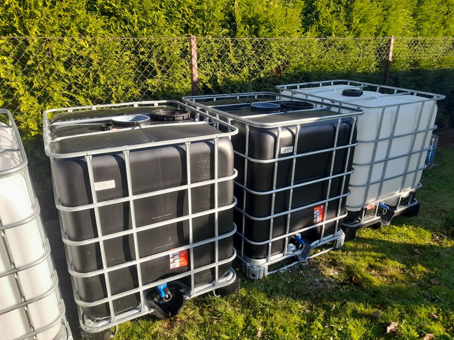 Mauzer 1000l czysty na budowę do ogrodu podlewanie