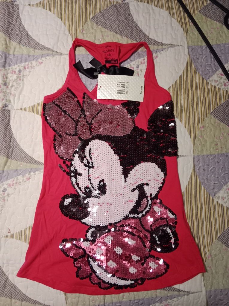 Top Minnie Novo Bershka S