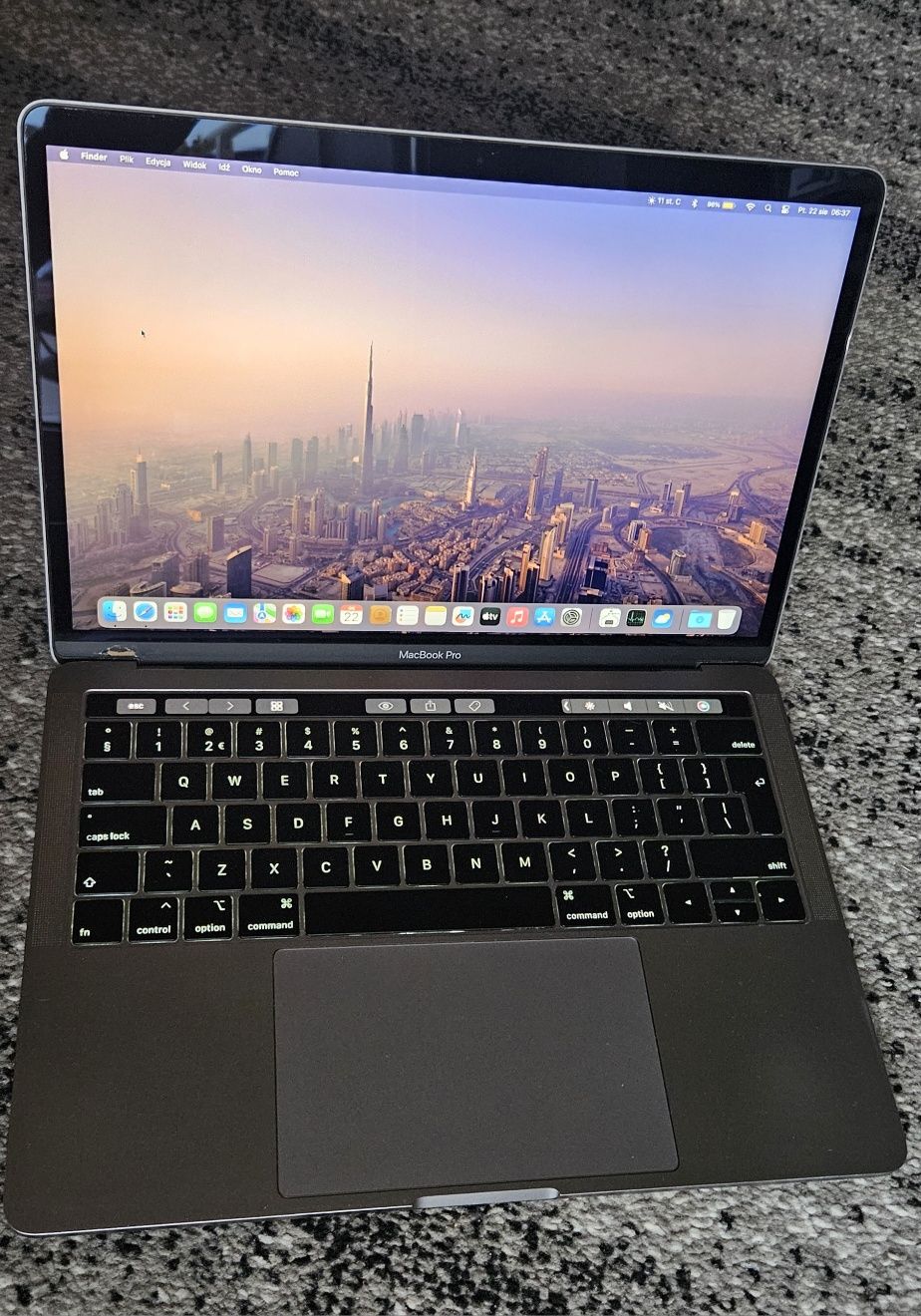 Apple MacBook Pro A1989, Intel i5, 8/256GB gwiezdna szarość