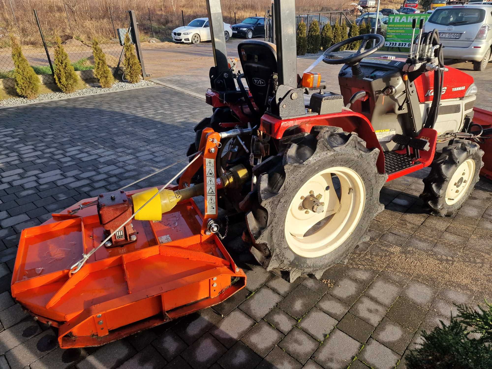 Mini Traktor Yanmar,japonski ciągnik,4x4,traktorek ogrodniczy,sadownik