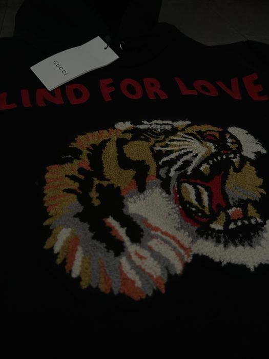 Gucci blind for love hoodie