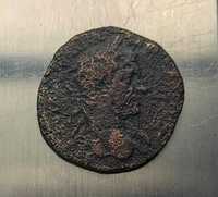 Редкая монета древний Рим - Асс Антоний Пий медь Антика