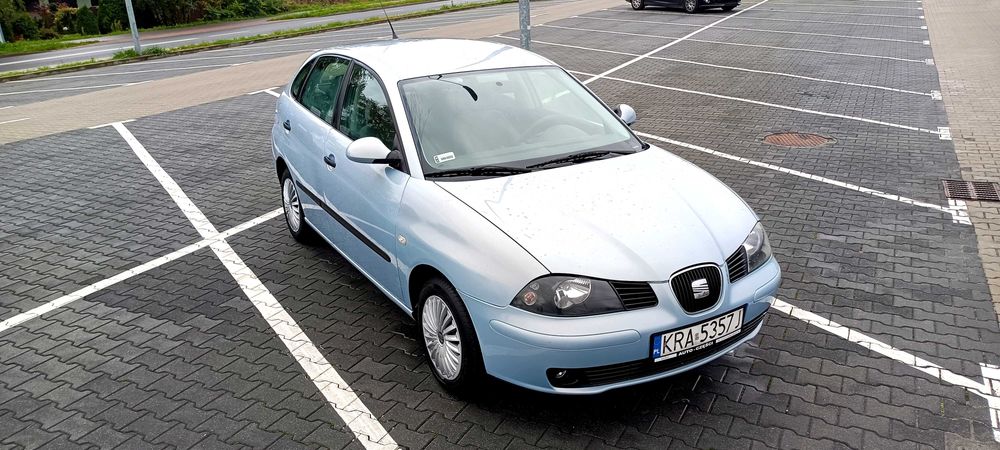 Seat Ibiza III 6L/1.2 MPI/64KM/Benzyna/Klima/Perła/BDB/Stan/Kraków