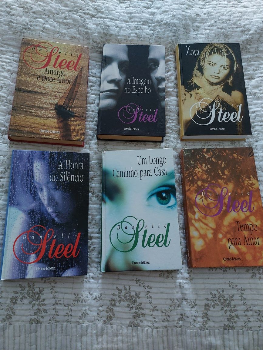 6 livros Danielle Steel