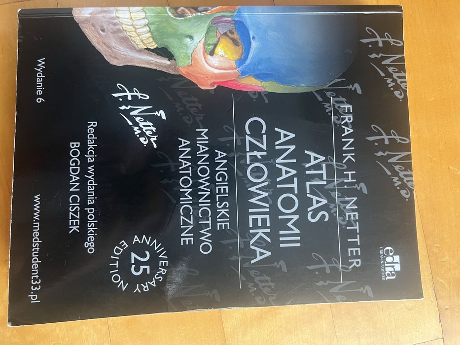 Atlas anatomii człowieka Netter po angielsku