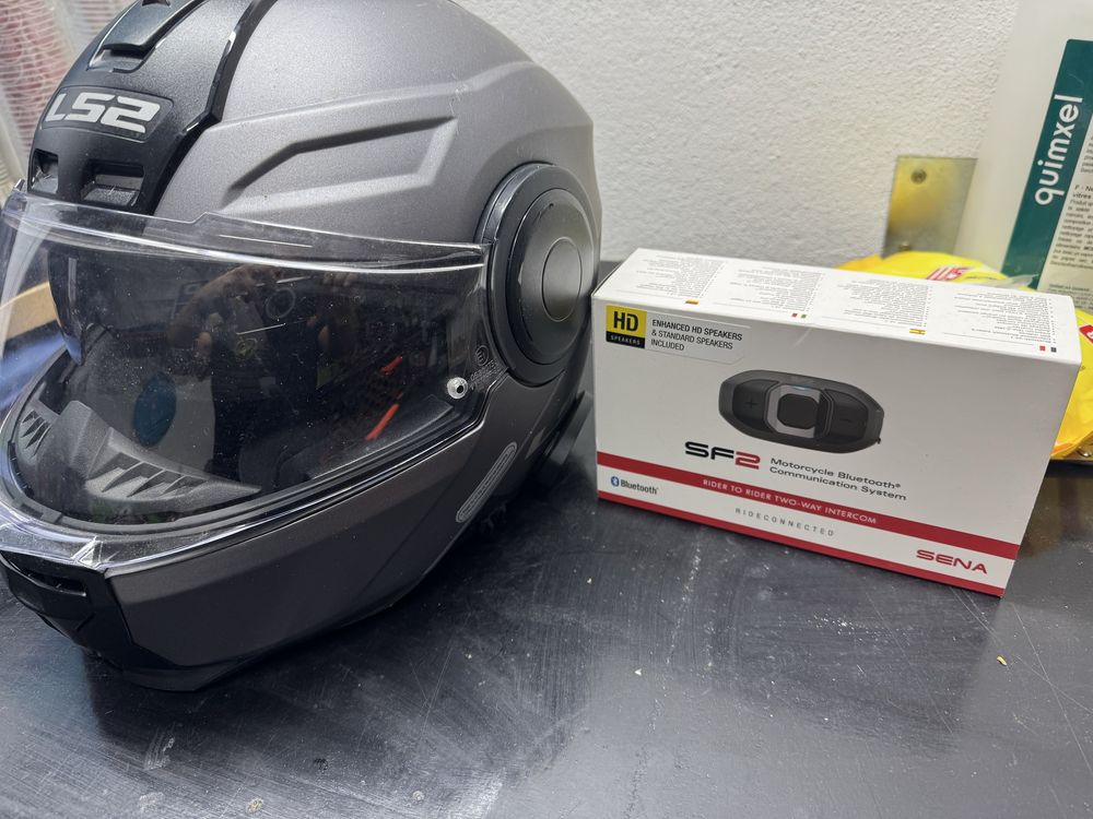 Capacete de mota