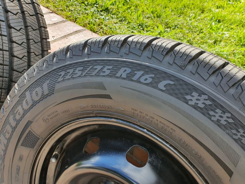 Koła zimowe Ducato, Jumper, Boxer 5x118, 225 75 R16C j. Nowe