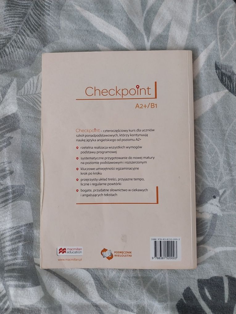 Checkpoint A2+/b1 podręcznik i zeszyt ćwiczeń