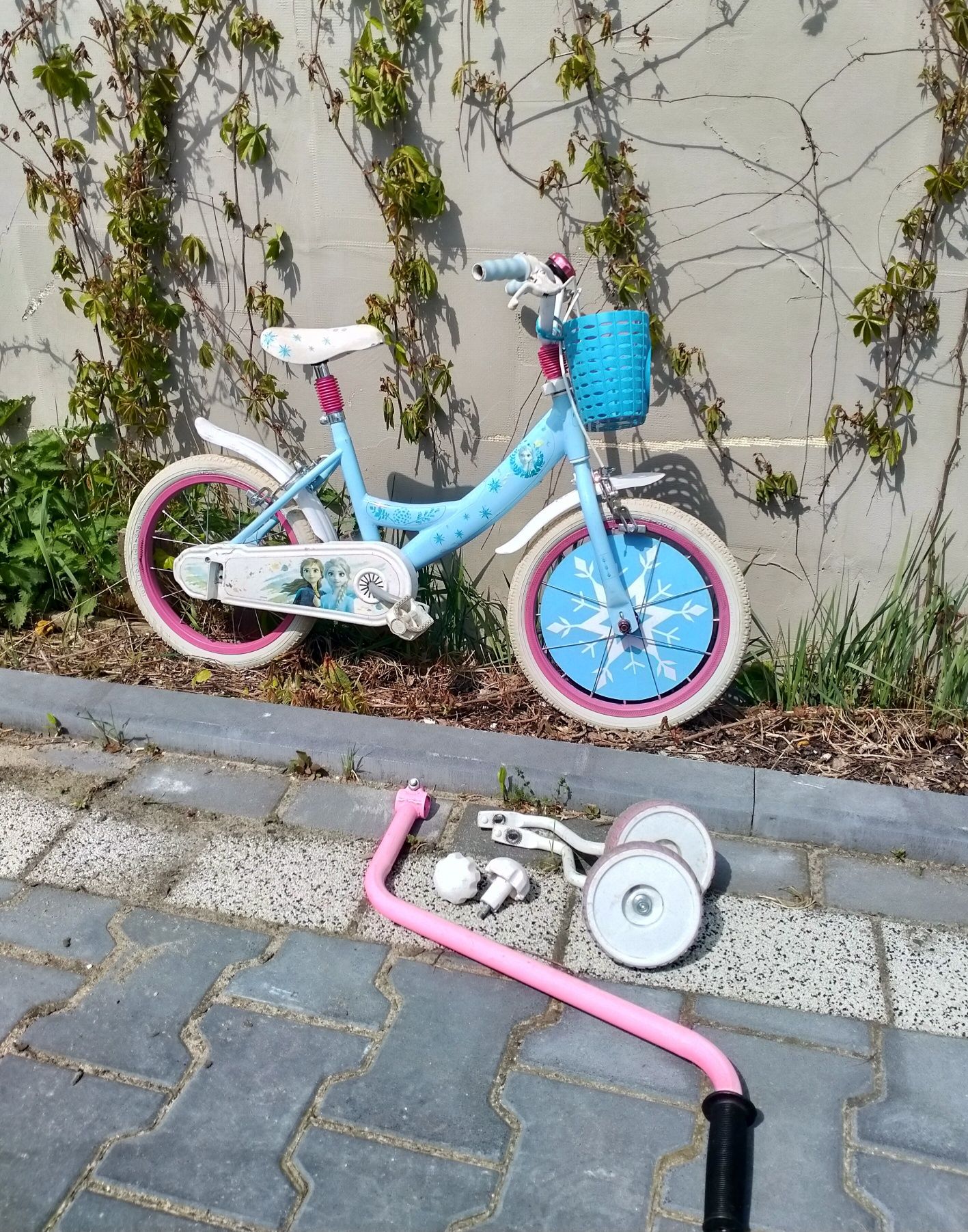 Rower dla dziewczynki. Koło 16